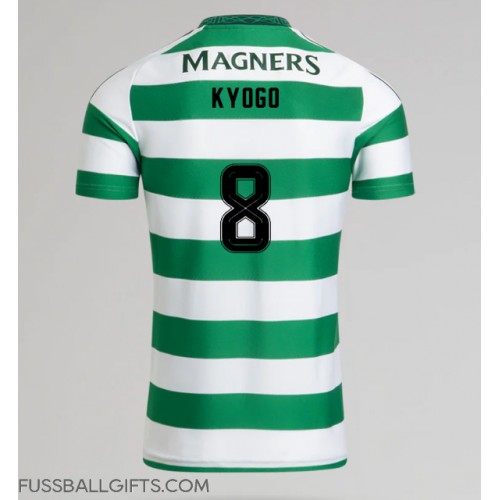 Celtic Kyogo Furuhashi #8 Fußballbekleidung Heimtrikot 2024-25 Kurzarm